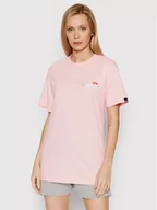 Koszulki sportowe damskie - Ellesse T-Shirt Kittin SGK13290 Różowy Regular Fit - miniaturka - grafika 1