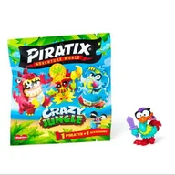 Figurki dla dzieci - 1 x Saszetka PIRATIX Crazy Jungle Saszetka z Figurką i Akcesorium - miniaturka - grafika 1