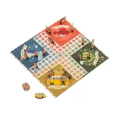 Gry planszowe - Chińczyk - małe koniki, gra planszowa, Moulin Roty - miniaturka - grafika 1