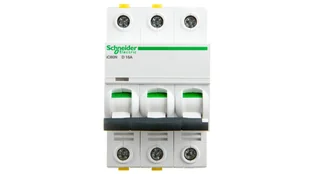 Schneider Electric LS-Schalter a9 °F05316 3P 16 A D iC60 N Acti9 wyłącznik nadmiarowo-prądowy 3606480441561 A9F05316 - Pozostałe oświetlenie - miniaturka - grafika 2