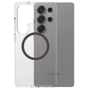 Etui i futerały do telefonów - Etui PANZERGLASS Flagship Urban Combat do Samsung Galaxy S25 Ultra Przezroczysto-fioletowy - miniaturka - grafika 1