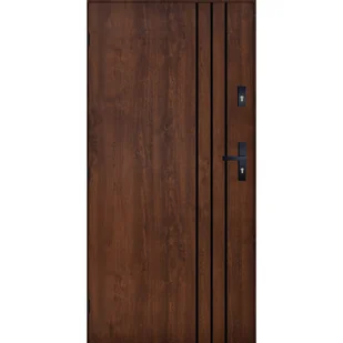 PANTOR Drzwi stalowe zewnętrzne wejściowe Avinion 72 orzechowe 80 lewe - Drzwi zewnętrzne PANTOR Drzwi stalowe zewnętrzne wejściowe Avinion 72 orzechowe 80 lewe - Drzwi zewnętrzne - miniaturka - grafika 1