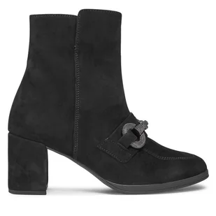 Botki Gabor 35.693.17 Czarny - Botki damskie - miniaturka - grafika 1