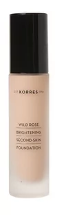 Korres Wild Rose podkład rozświetlający SPF15 WRF2 30ml - Podkłady do twarzy - miniaturka - grafika 1
