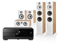 Kino domowe - Yamaha RX-A2A (czarny) + 603 S3 (dąb) + 607 S3 (dąb) + HTM6 S3 (dąb) - miniaturka - grafika 1