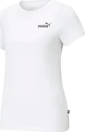Bluzki damskie - Koszulka damska Puma ESS Small Logo Tee biała 586776 02-2XL - miniaturka - grafika 1