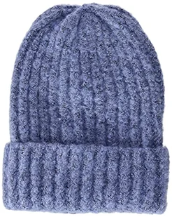 PIECES Pcpyron Structured Hood Noos Bc czapka damska, Kentucky Blue, jeden rozmiar - Czapki damskie - miniaturka - grafika 1