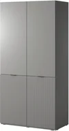 Szafy - Szafa dwudrzwiowa Zen w kolorze Szarym - miniaturka - grafika 1