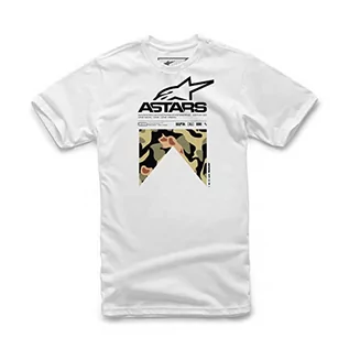 Koszulki męskie - Alpinestars Męski t-shirt taktyczny biały biały S - grafika 1