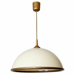 Luminex Lampa wisząca kuchenna 1 x 60 W E27 kremowa 04870 - Lampy sufitowe - miniaturka - grafika 1