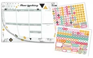 Pedagogika i dydaktyka - Planer B4/52K Tablo + naklejki Interior Nowa - miniaturka - grafika 1
