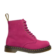 Moda i Uroda OUTLET - Buty Dr. Martens 1460 Pascal Fuchsia Pink Milled Nubuck RB 42596650 - miniaturka - grafika 1