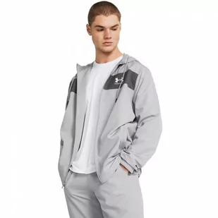 Męska kurtka treningowa Under Armour UA Sportstyle Windbreaker - szara - UNDER ARMOUR - Kurtki męskie - miniaturka - grafika 1