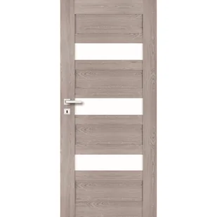 Skrzydło PAROS 01 dąb wiosenny 70 P 3Z PK - Drzwi wewnętrzne - miniaturka - grafika 1