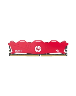 HP V6 DDR4 16GB 2666MHz CL16 1.2V Czerwona - Pamięci RAM - miniaturka - grafika 1