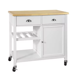 Sobuy Szafka kuchenna na kókach FKW62-WN - Szafki kuchenne - miniaturka - grafika 1