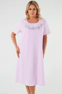 Piżamy damskie - Koszula Italian Fashion Zarita kr.r. róż - miniaturka - grafika 1