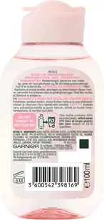 Garnier SkinActive Micellar Rose Water Cleanse & Glow 100 ml - Toniki i hydrolaty do twarzy - miniaturka - grafika 2