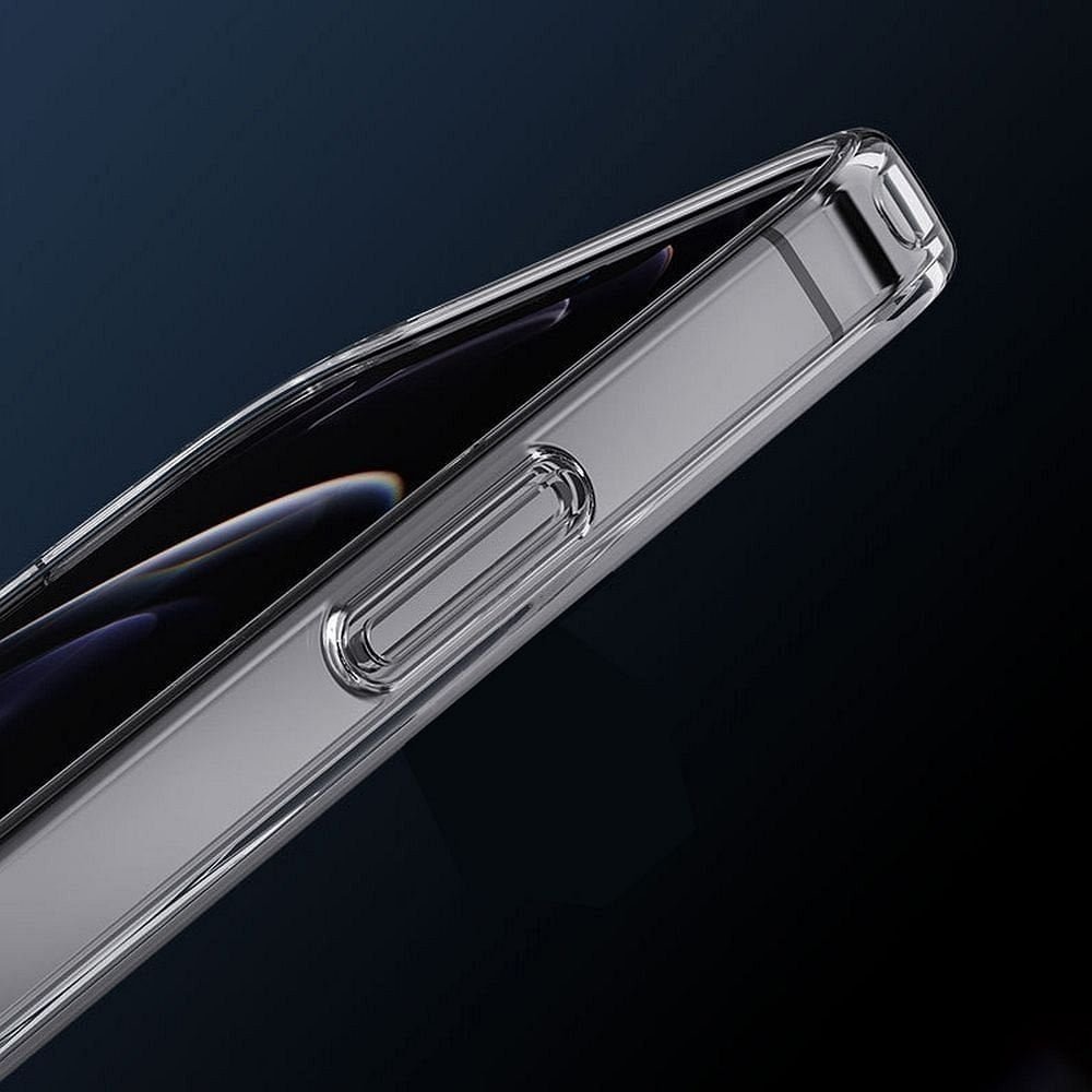 OEM Futerał CLEAR MAG COVER z ochroną aparatu kompatybilny z MagSafe do IPHONE 16 Pro Max transparentny