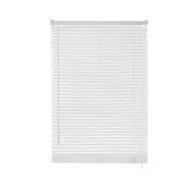 Żaluzje - Żaluzja PVC Brega 120 x 155 cm biała 25 mm - miniaturka - grafika 1