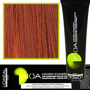 Loreal Inoa 6.46 - Farby do włosów i szampony koloryzujące - miniaturka - grafika 1