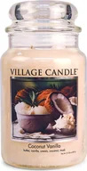 Świece - Świeca zapachowa VILLAGE CANDLE - Kokos i wanilia Czas palenia: 170 godzin - miniaturka - grafika 1