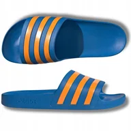 Klapki i japonki męskie - KLAPKI MĘSKIE BASENOWE SPORTOWE LEKKIE PO DOMU NA BASEN ADIDAS WYGODNE 46 - miniaturka - grafika 1