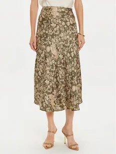 Pepe Jeans Spódnica midi Piety PL901162 Zielony Regular Fit - Spódnice - miniaturka - grafika 1