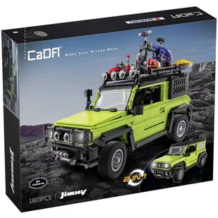 Cada C62001W Klocki samochód terenowy Off Roader 2w1 Suzuki Jimny 1803 elementy - Klocki - miniaturka - grafika 1
