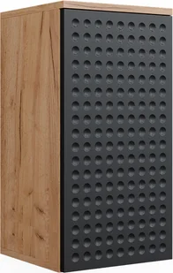 Vicco Szafka łazienkowa Irma, 30 x 59 cm 2 przedziały, łazienka, Złoty dąb energetyczny/Antracyt - Szafki łazienkowe - miniaturka - grafika 1