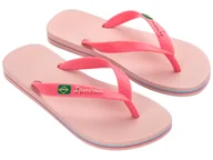 Klapki i japonki damskie - Ipanema CLAS Brasil II Fem klapki damskie, jasnoróżowy, 37 EU - miniaturka - grafika 1