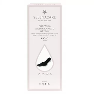 SELENACARE Podpaska wielokrotnego użytku 3 Extra Long 20ml - Wkładki higieniczne - miniaturka - grafika 1
