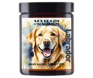 Świece - Pies Labrador Świeca Sojowa Zapachowa 180Ml Urodziny, Imieniny, Psiara - miniaturka - grafika 1