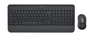 Zestawy myszka + klawiatura - Logitech Signature MK650 Combo For Business klawiatura Dołączona myszka Bluetooth QWERTZ Czeski, Słowacki Grafitowy - miniaturka - grafika 1