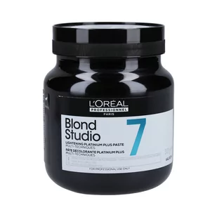 Loreal blond studio lightening platinium plus pasta do dekoloryzacji 500g - Farby do włosów i szampony koloryzujące - miniaturka - grafika 1