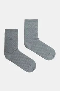 Calvin Klein skarpetki damskie kolor szary 701230616 - Skarpetki damskie - miniaturka - grafika 1