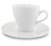 Filiżanki - Lubiana Filiżanka ze spodkiem do kawy lub herbaty - Paula 280ml - miniaturka - grafika 1