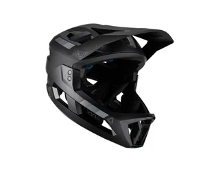 Leatt Kask Rowerowy Mtb Enduro 2.0 Stealth S Czarny 51-55cm - Kaski rowerowe - miniaturka - grafika 1