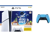 Konsole Playstation - Konsola PLAYSTATION 5 Slim D Chassis 1TB + Astro bot (do pobrania) Dodatkowy kontroler bezprzewodowy DualSense Gwieździsty Błękit - miniaturka - grafika 1