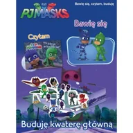 Książki edukacyjne - Buduje kwaterę główną. Pidżamersi. PJ Masks Outlet - miniaturka - grafika 1