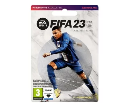 PC FIFA 23 Standard Edition Klucz EA App - darmowy odbiór w 22 miastach i bezpłatny zwrot Paczkomatem aż do 15 dni