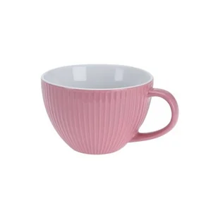 EH Kubek kamionkowy Colores, 460 ml, różowy - Kubki - miniaturka - grafika 1