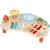 Łamigłówki - Muzyczny stolik dla dzieci Lelin z drewna - miniaturka - grafika 1