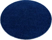 Dywany - Dywan SOFFI koło shaggy 5cm granat niebieski koło 160 cm - miniaturka - grafika 1