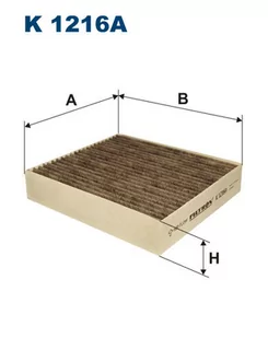 FILTRON Filtr kabinowy K1216A - Filtry kabinowe - miniaturka - grafika 1