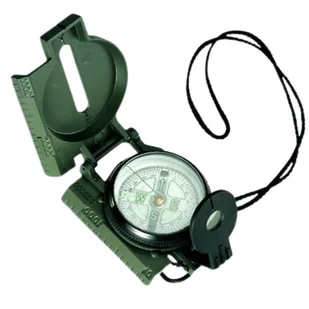 TFA Kompas turystyczny, oliwkowo-zielony - Kompasy - miniaturka - grafika 1