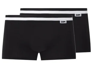 Dimian Bokserki męskie z bawełną, 2 pary (Czarny, 6/L) - Majtki męskie - miniaturka - grafika 1