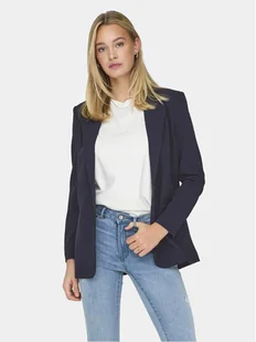 ONLY Marynarka Astrid 15310964 Granatowy Regular Fit - Marynarki i żakiety damskie - miniaturka - grafika 1