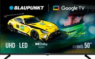 Telewizory - Blaupunkt Smart TV Google TV UHD 50" czarny 50UGC5501S - miniaturka - grafika 1