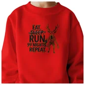 Bluzy dla dziewczynek - BLUZA DZIECIĘCA 99 NOCY W LESIE ROBLOX DLA CHŁOPCA DZIEWCZYNKI 122-128 - miniaturka - grafika 1